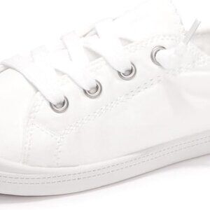 Women’s Canvas Slip On Sneakers Casual Low Top Shoes Breathable Flexible